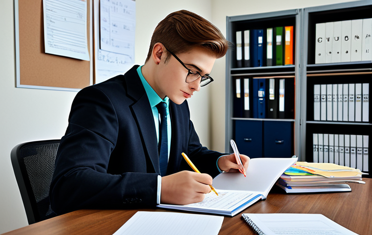 통역사 시험 응시 전날 준비 - Mental Preparation**
"A focused student sits calmly at a desk, eyes closed, practicing deep breathi... 통역사 시험 응시 전날 준비 - Mental Preparation**
"A focused student sits calmly at a desk, eyes closed, practicing deep breathi...
