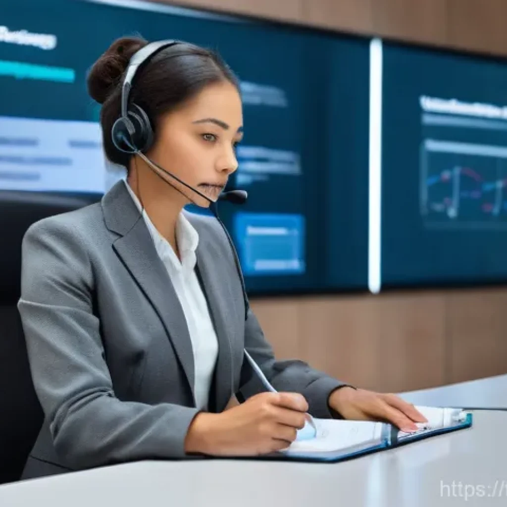 통역사와 관련된 국제 행사 - **Prompt:** A highly focused female conference interpreter in a modern, soundproof booth, wearing a ...